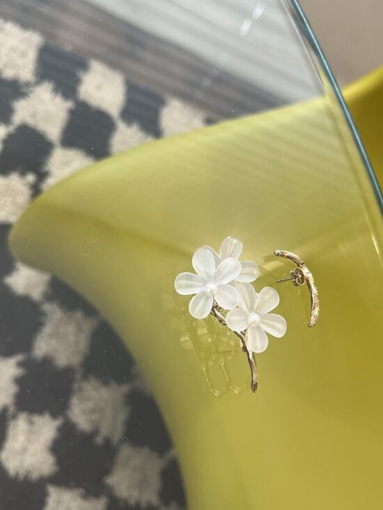 Irregular Flower Earring