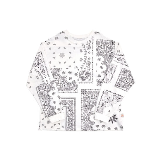 BANDANA LONG SLEEVES T SHIRT-WH