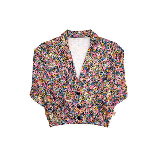 COTTON CARDIGAN JACKET-MT.PK