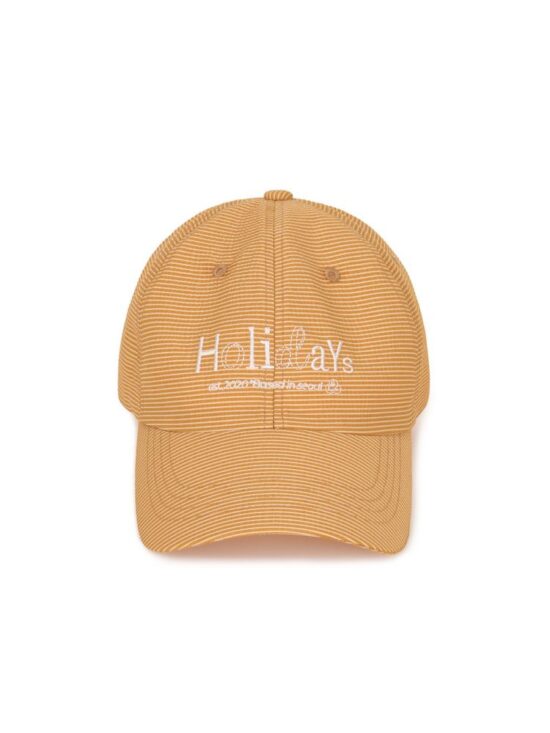 HOLIYDAYS BALL CAP : ORANGE