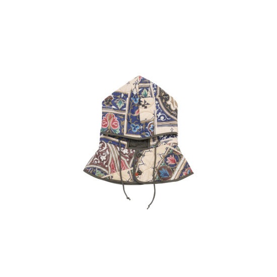 ETHNIC QUILT HOODIE-MT.KH
