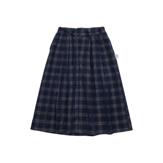 CORDUROY PLEATED SKIRT-NV