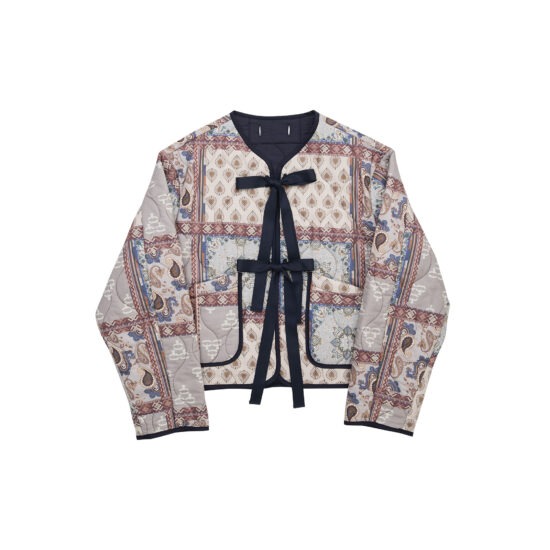 MINI PAISLEY BLOCK LIFE JACKET-MT.NV