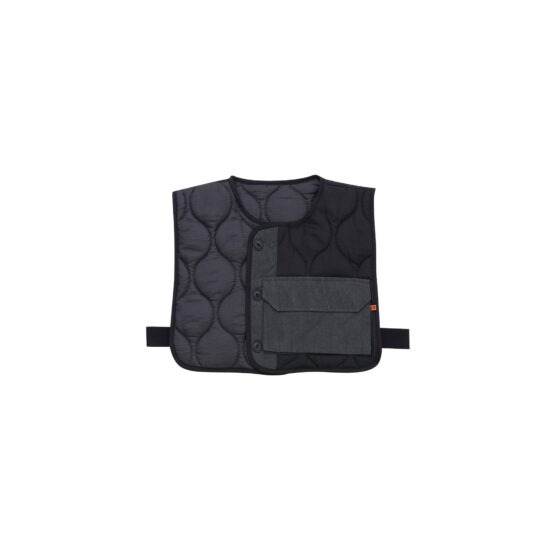 PADDING SHORT VEST-BK